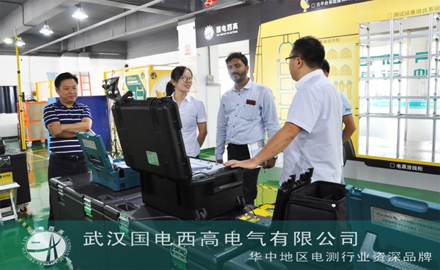 印度客戶到訪國電西高參觀考察