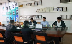 青島客戶到國電西高參觀考察三級承試資質(zhì)設(shè)備