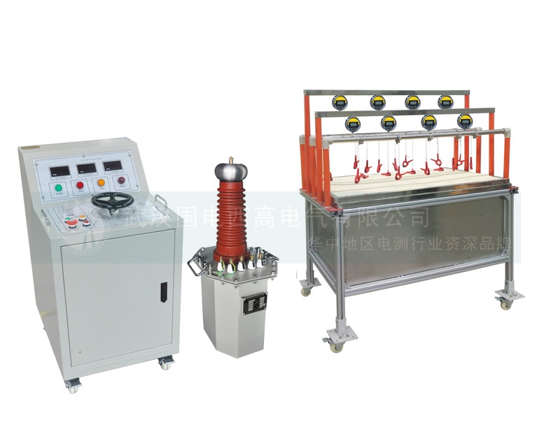 絕緣手套（靴）耐壓試驗裝置數顯臺油變水槽式（8桶位）