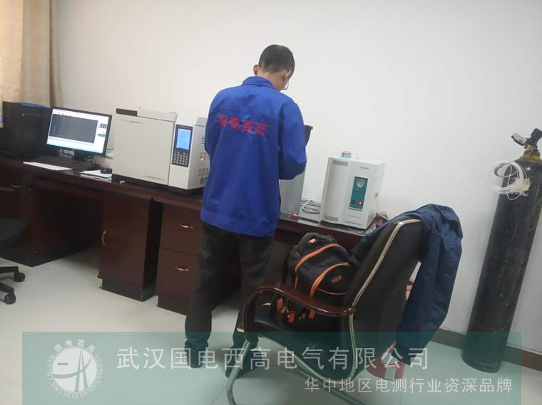 國電西高前往慶陽供電公司提供調試服務