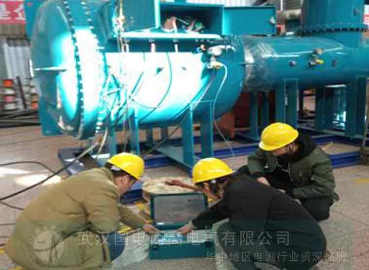 國電西高前往江蘇某電氣科技提供調試服務