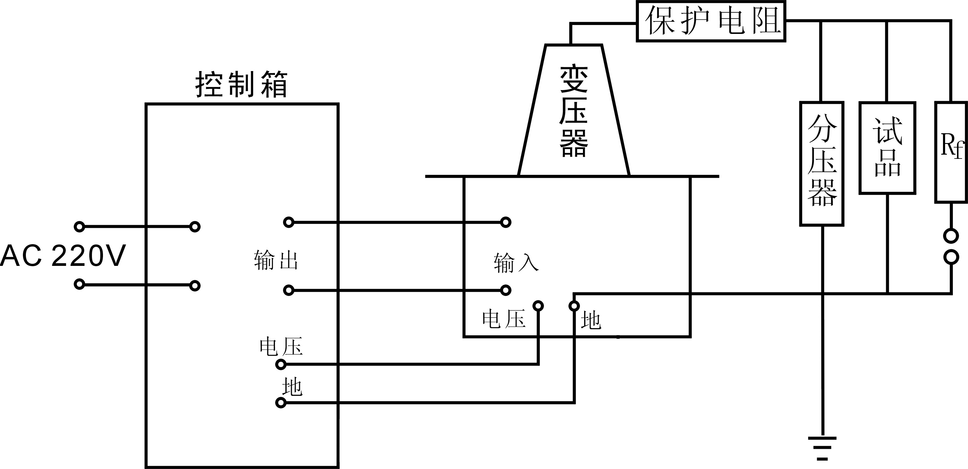 耐壓測(cè)試儀接線圖及耐壓測(cè)試儀接線步驟