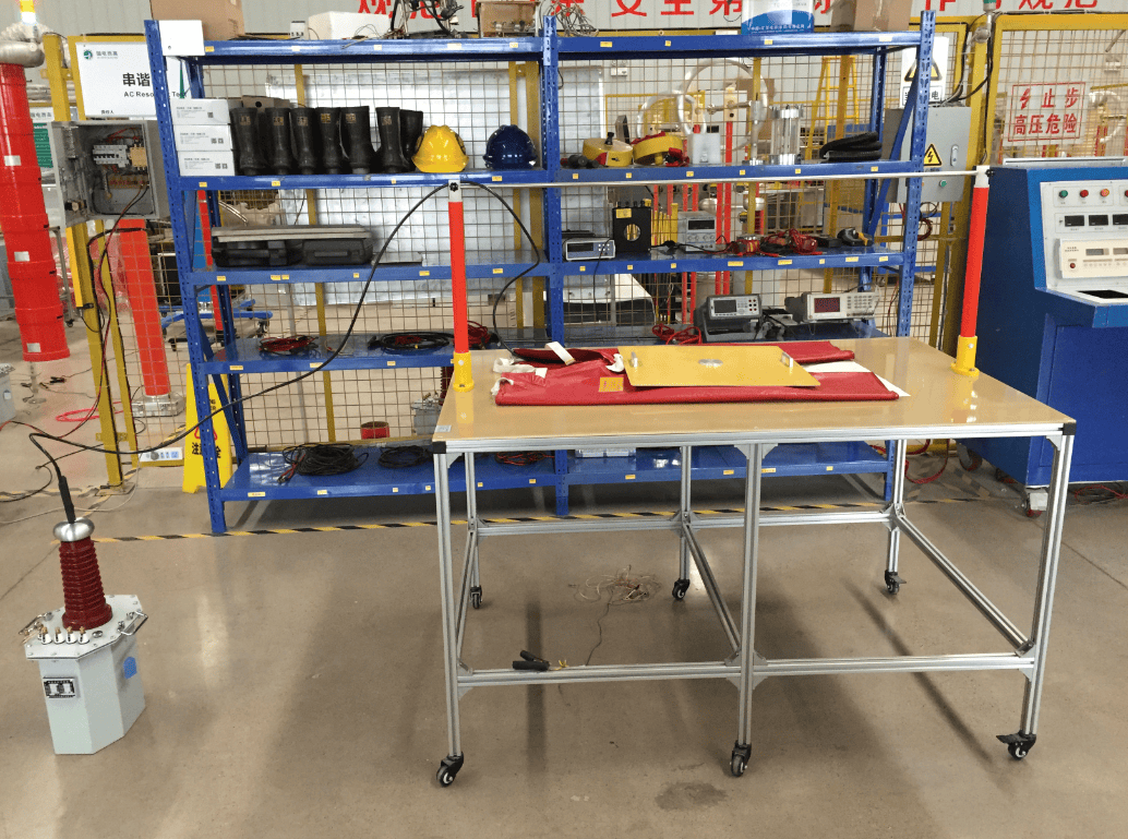 絕緣服試驗電極實物圖