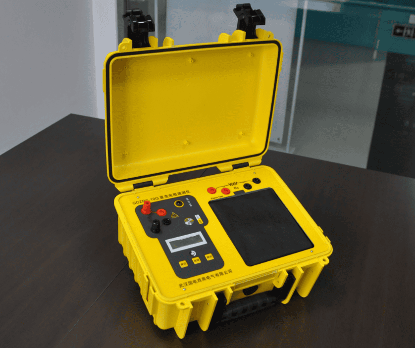 直流電阻速測儀側面圖