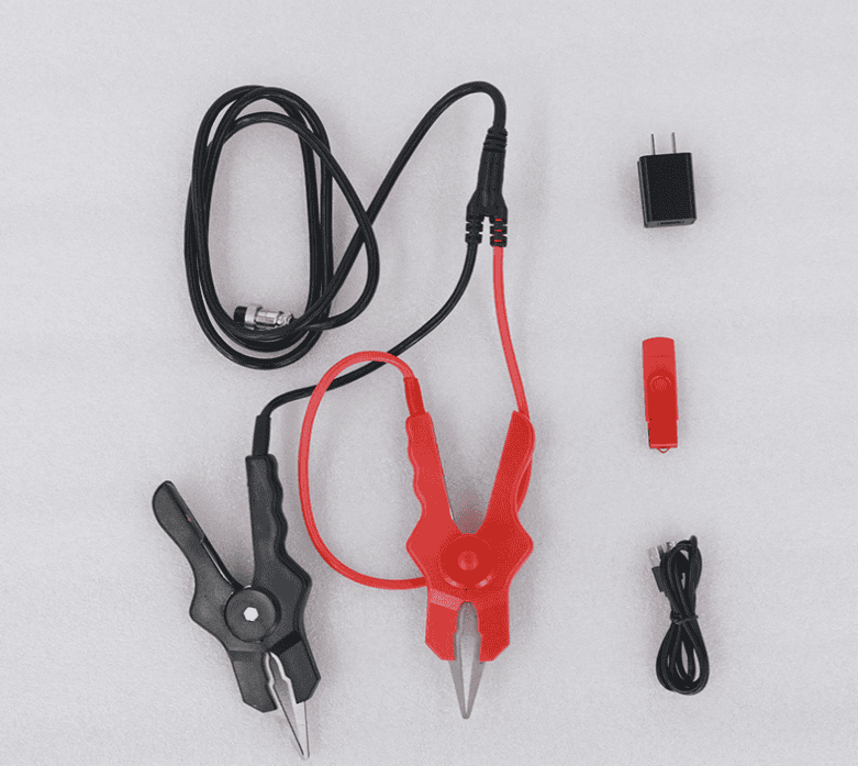 智能蓄電池內阻測試儀配線圖