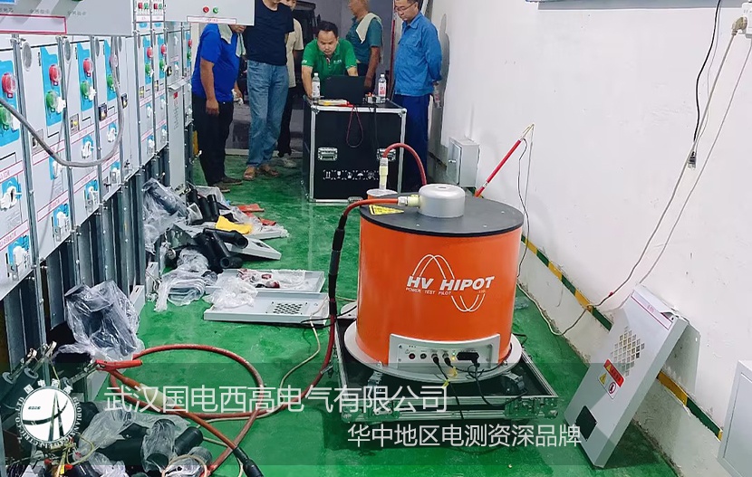 聚焦現場 |赴魯調試 HV-OWS-31電纜振蕩波局部放電檢測系統