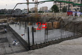 恒業華府十月施工進程 5、6號樓順利建至第七層